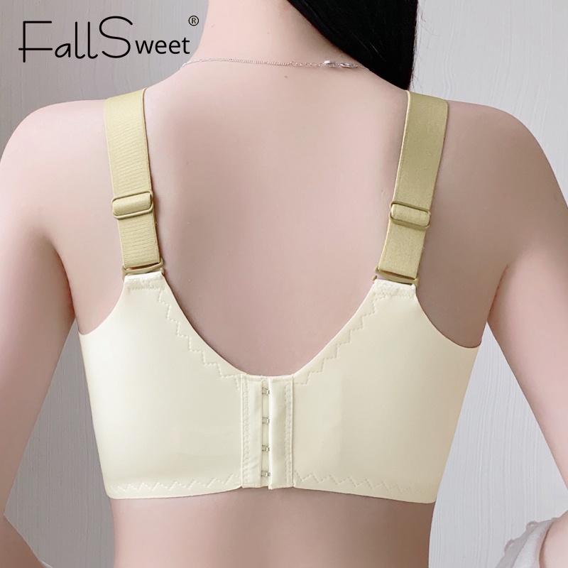 FallSweet Áo Ngực Ren Không Gọng Plus Size 36-46C D