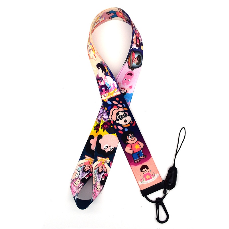 Z & M ❀ Móc Khóa Dây Ruy Băng In Hình Trò Chơi Steven Universe