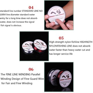 Dây Cước Nylon Câu Cá 100M