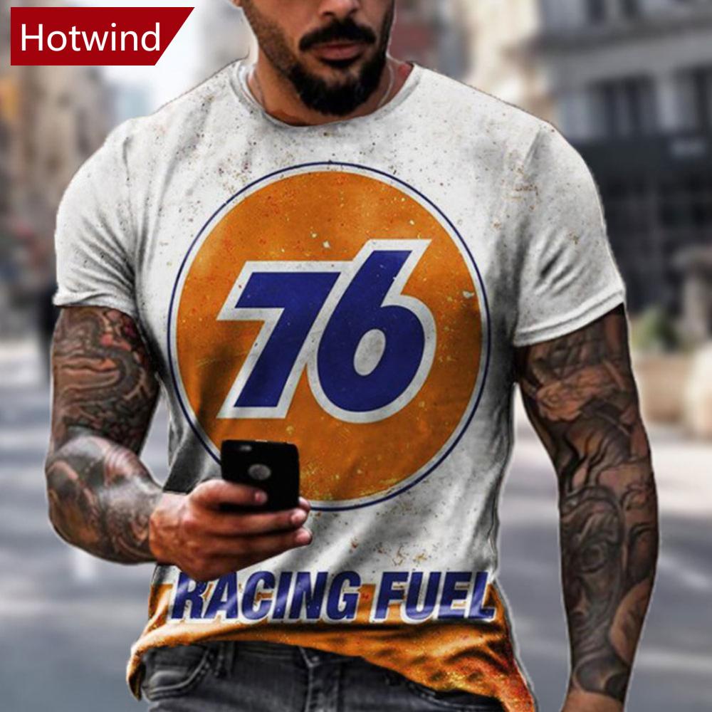 Áo Thun Nam Ngắn Tay Cổ Tròn In Họa Tiết 3D A5Q2