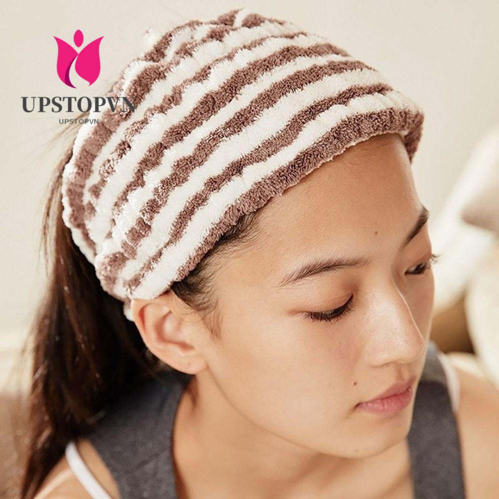 Băng Đô Vải Sợi Nhỏ Kẻ Sọc Xinh Xắn Cho Nữ