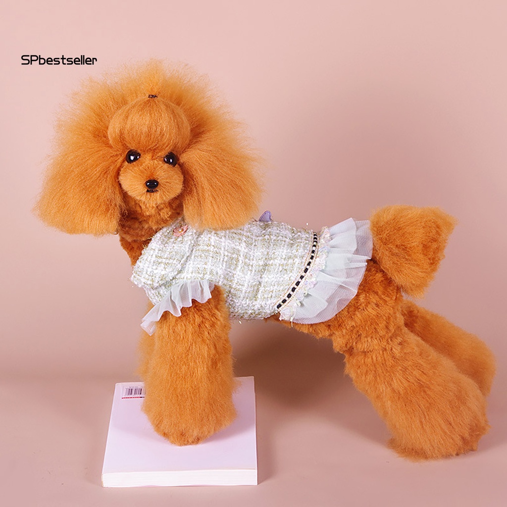 Đầm Cotton Thoáng Khí Bắt Mắt Thời Trang Cho Cún Cưng