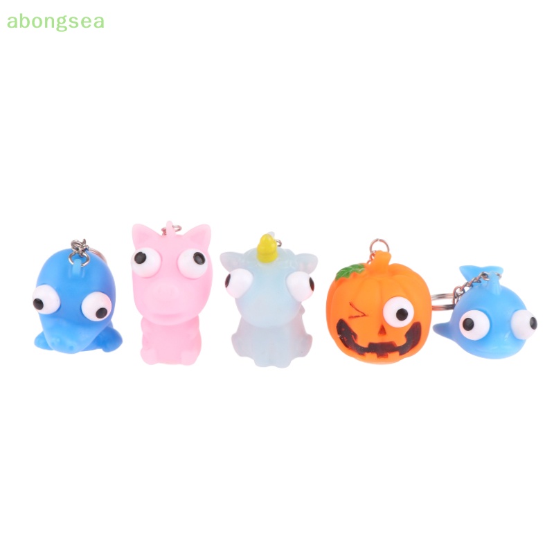 Móc Khóa Hình Thú Squishy Dễ Thương