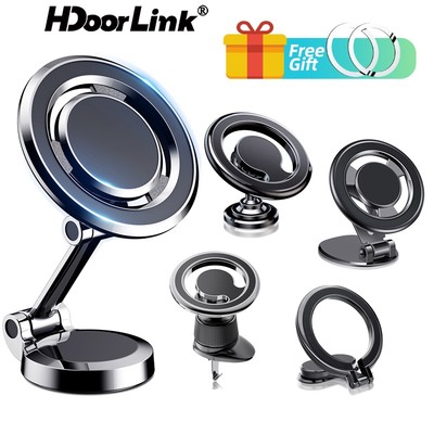Giá Đỡ Điện Thoại trên ô tô có nam châm HdoorLink Hít Nam Châm Có Thể Gập Lại Tiện Dụng