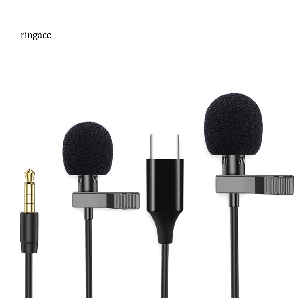 Micro Kẹp Ve Áo Bằng Nhựa Giảm Tiếng Ồn Chuyên Nghiệp Cho Live Vlog