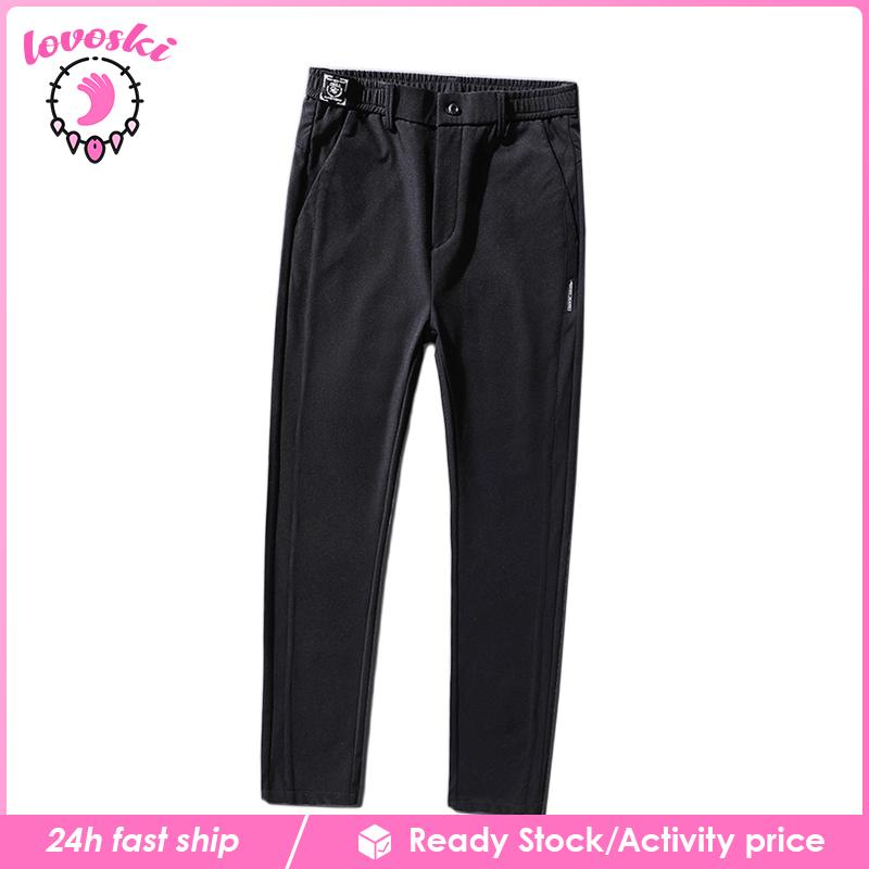 [Lovoski] Quần Dài Ôm Dáng Co Giãn Thời Trang Mùa Hè Cho Nam