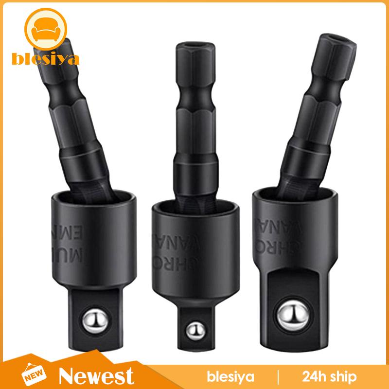 Bộ 3 Ổ Cắm Có Thể Xoay 360 Độ Dùng Sửa Chữa Xe Hơi