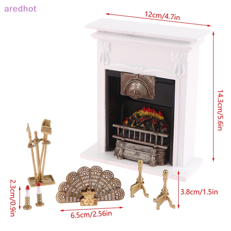 1 Bộ Quạt Thổi Lửa 1: 12 Trang Trí Nhà Búp Bê Mới