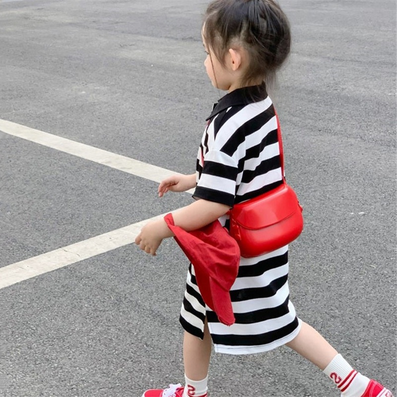 Đầm Phong Cách Hàn Quốc Thời Trang Mùa Hè Cho Bé Gái