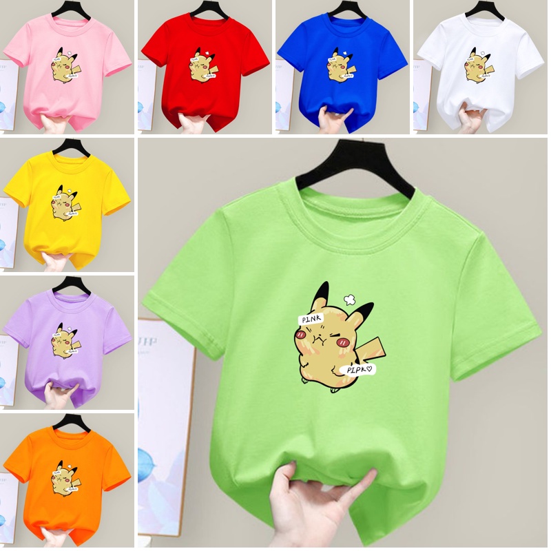 Áo Thun Unisex Cổ TròN Dễ Thương Cho Bé