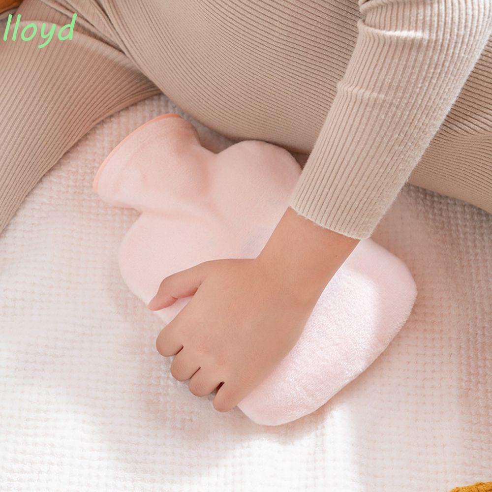 Bình Đựng Nước Nóng 2200ml Màu Trơn Mật Độ Cao Giữ Ấm Bụng / Tay / Bụng An Toàn Kèm Vải