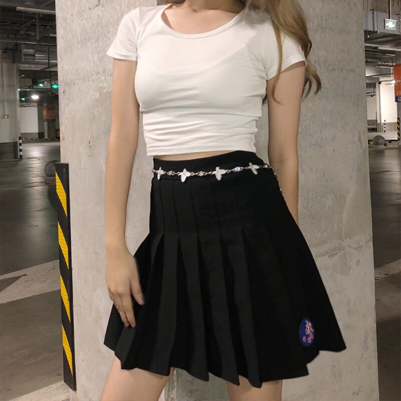 Thắt Lưng Dây Xích Kim Loại Màu Bạc Hình Bướm Phong Cách Bohemian Cổ Điển Cho Nữ