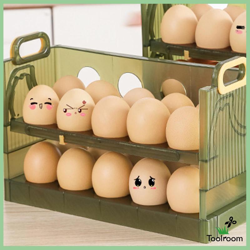 Hộp Đựng Trứng Có Thể Xếp Chồng Tiện Dụng Cho Nhà Bếp
