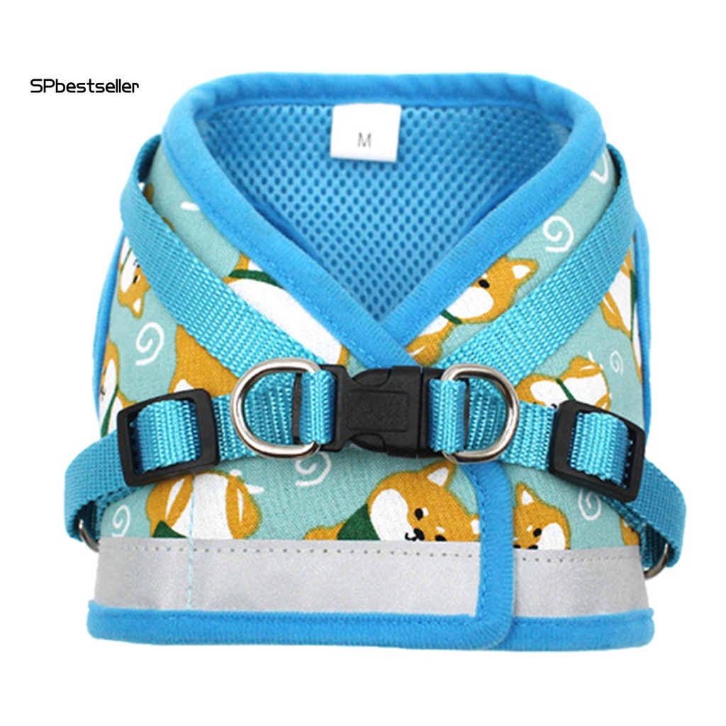 Dây Dắt Thú Cưng Đi Dạo In Họa Tiết Hoạt Hình Dễ Thương