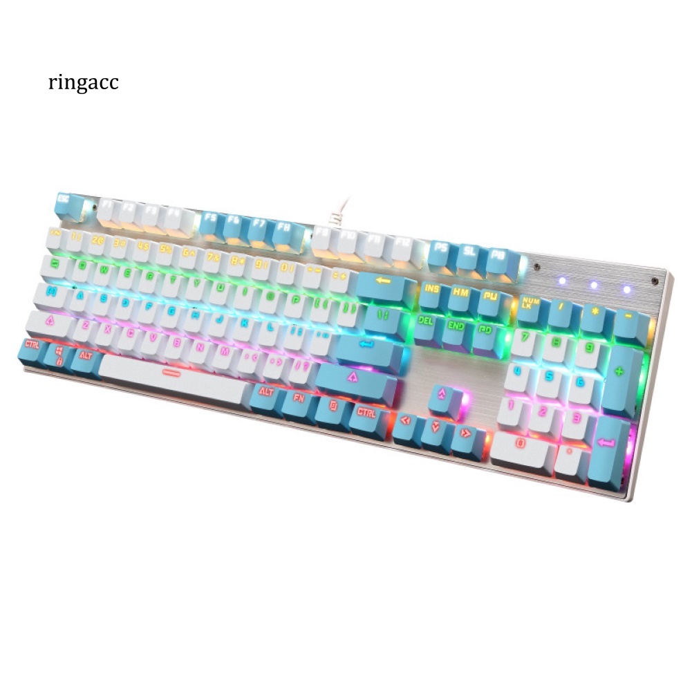 Bàn PhíM Cơ Gaming RGA G30 Có Dây, ChốNg CháY TíCh HợP Led NềN