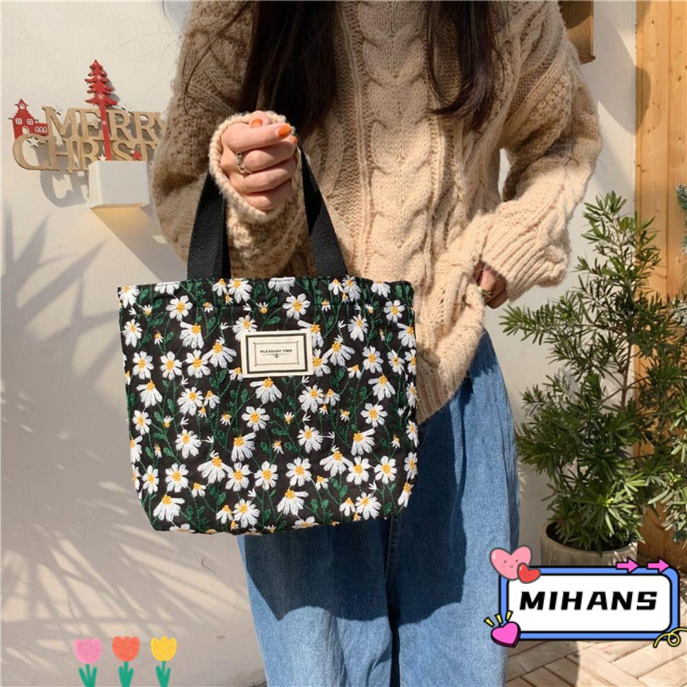 Túi Xách Vải Canvas Thiết Kế Dễ Thương Cho Mẹ Bỉm Sữa