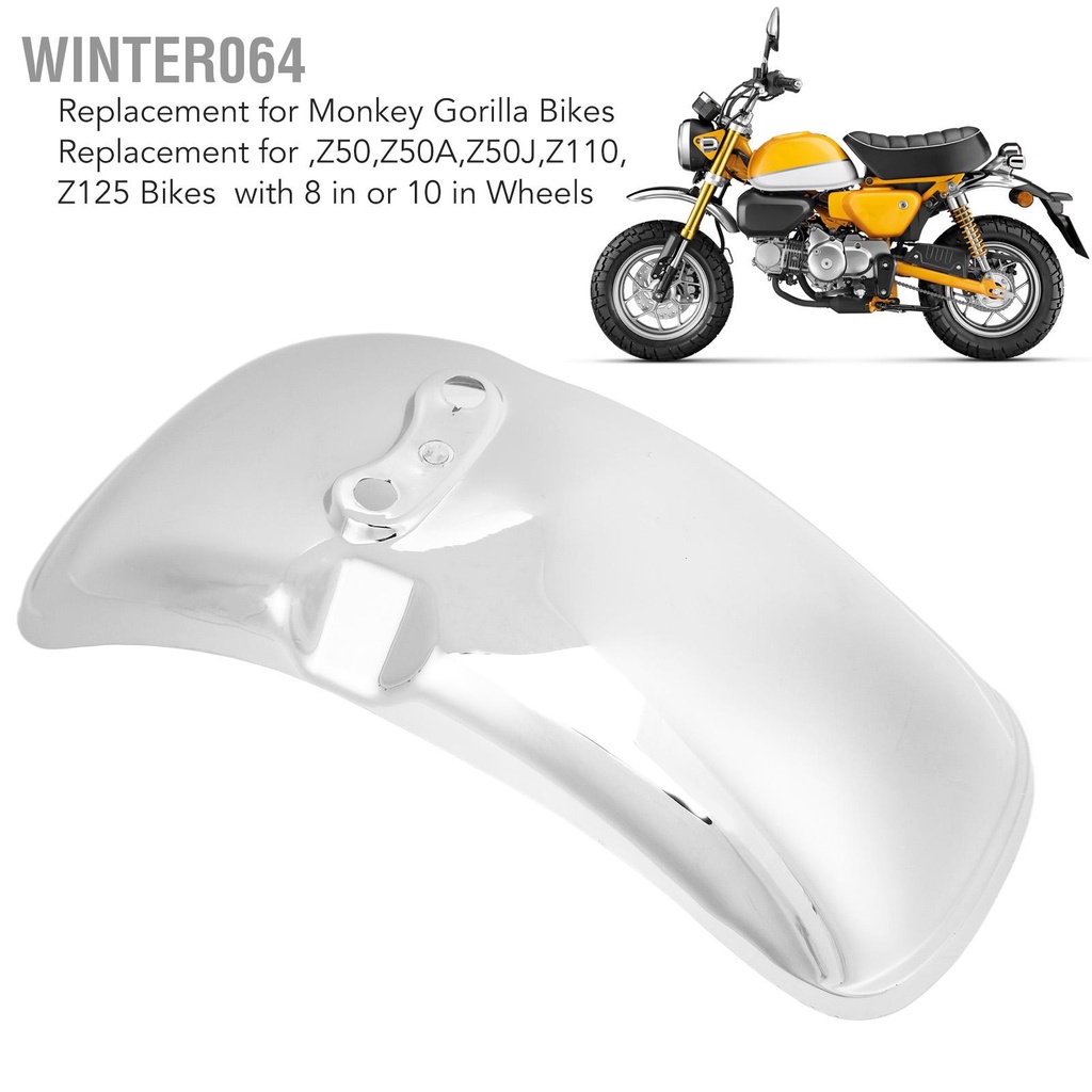 Winter064 Chrome Chắn Bùn Trước Bảo Vệ Bền Chống Va Đập Độ Cứng Cao Có Thay Thế Cho Z50 Z50A Z50J Z110