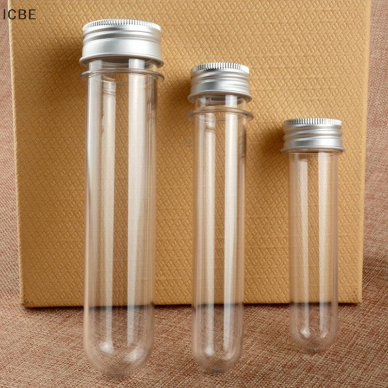Set 10 Bình Nhựa Trong Suốt Đựng Kẹo Mặt Nạ 30ml Tiện Dụng