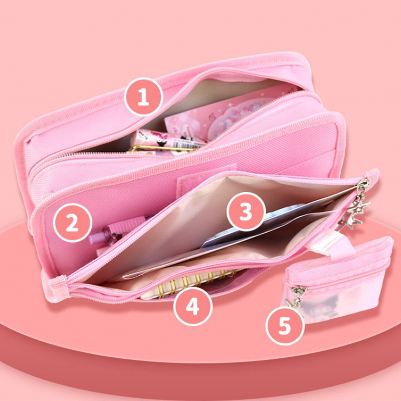 Sanrio Túi Đựng Bút Chì Đa Năng Hình Melody Dễ Thương Cho Học Sinh