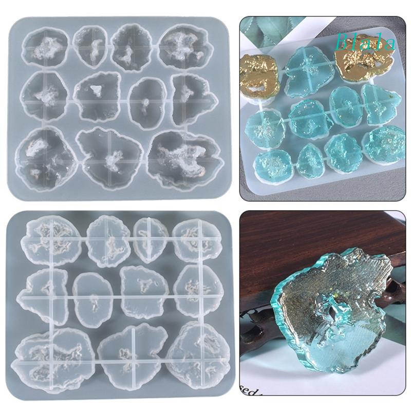 Khuôn Silicone Làm Mặt Vòng cổ / Bông Tai Bằng Pha Lê Epoxy UV DIY