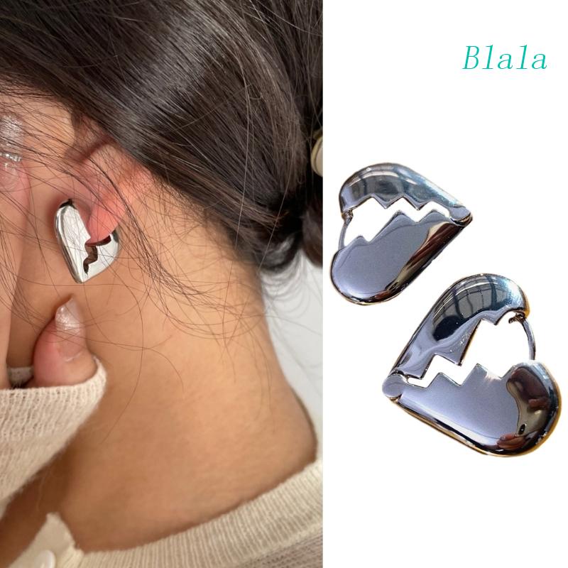 Bông Tai Hình Bánh Răng Trái Tim Phong Cách Âu Mỹ Cổ Điển Thời Trang Cho Nữ