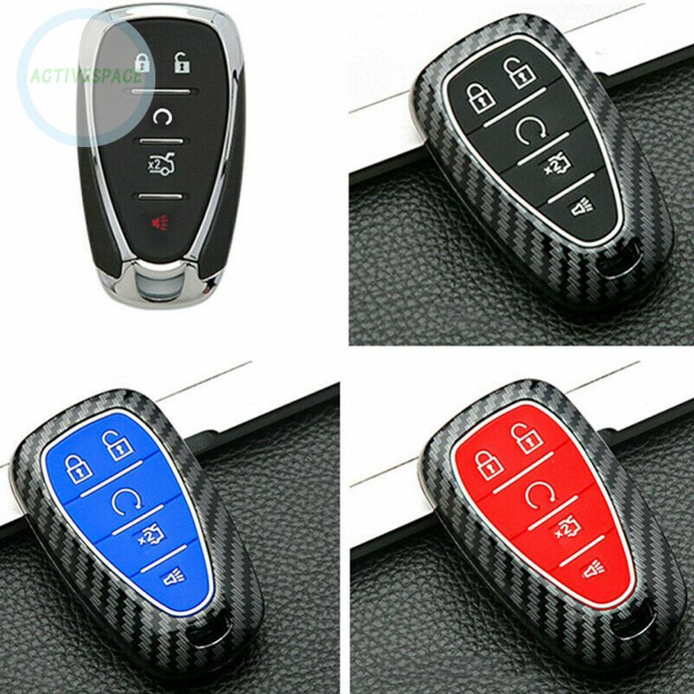 For Chevrolet For Malibu For Camaro Remote Carbon Key Case Cover Bag Holder Fob【Chevrolet】