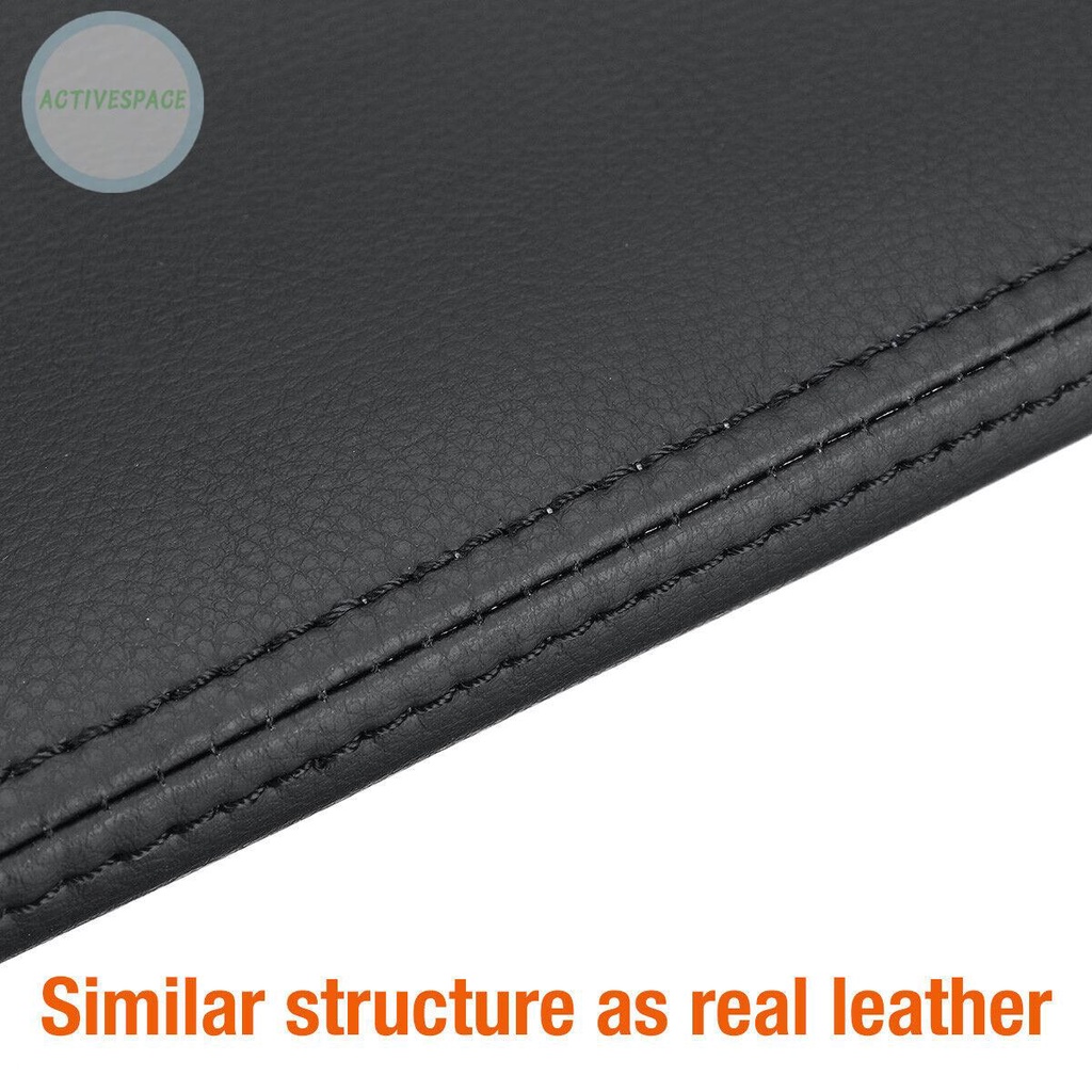 Sun Visor Cover Black For Tahoe Yukon 95-99 Left+Right Microfiber Leather【Chevrolet】