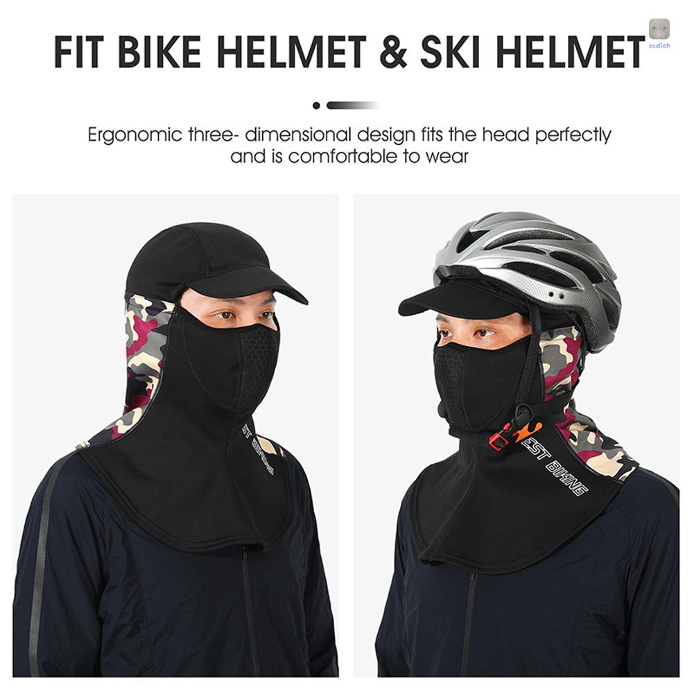 Mũ Trùm Đầu Thể Thao Chống Gió Giữ Ấm Mùa Đông