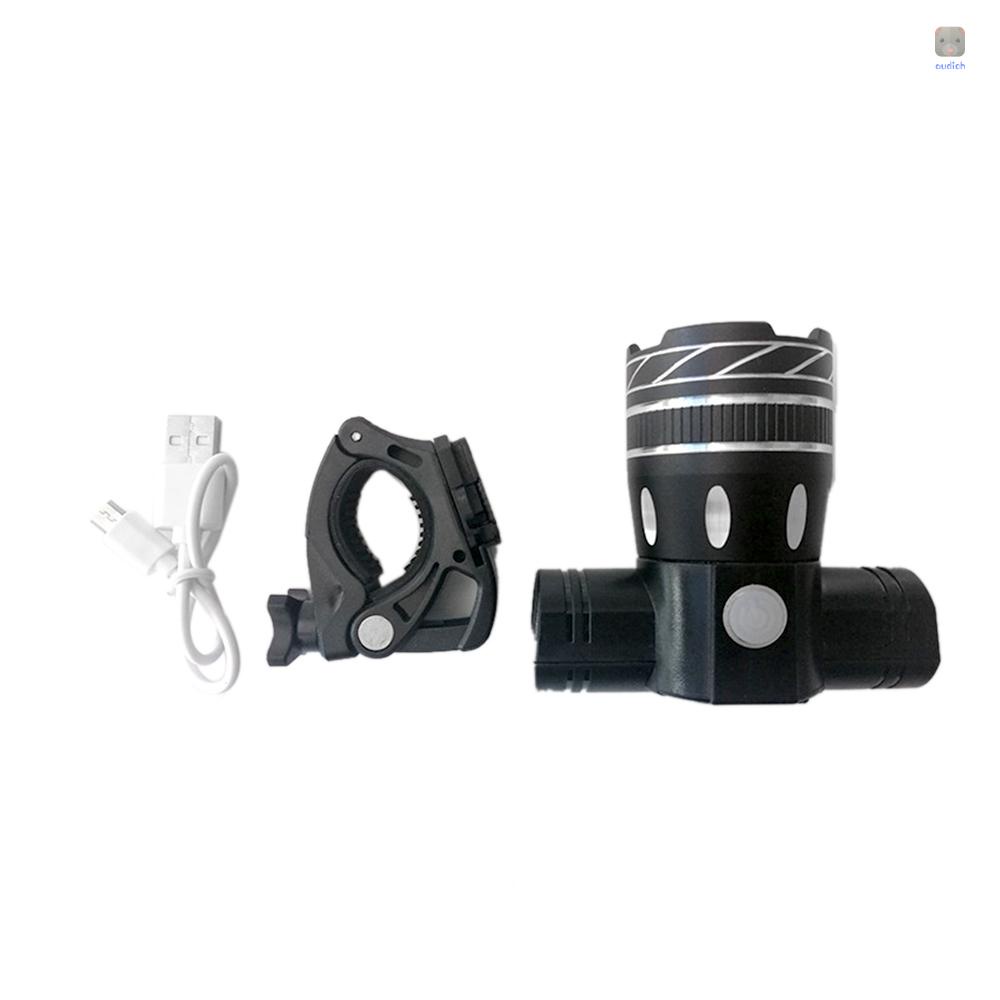 Đèn Pha Xe Đạp Leo Núi Chống Thấm Nước Kèm Sạc USB Tiện Dụng Chất Lượng Cao