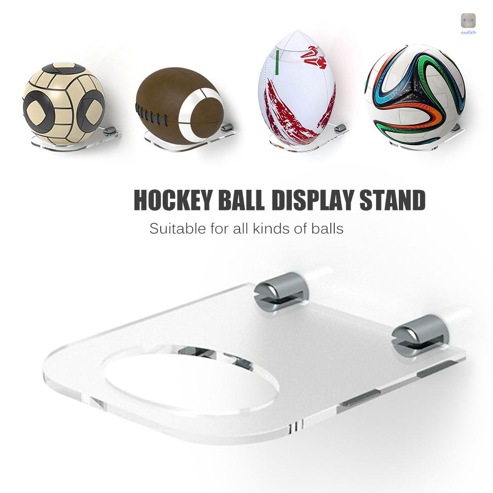 Giá Đỡ Trưng Bày Bóng Bầu Dục Bằng Acrylic Trong Suốt Gắn Tường