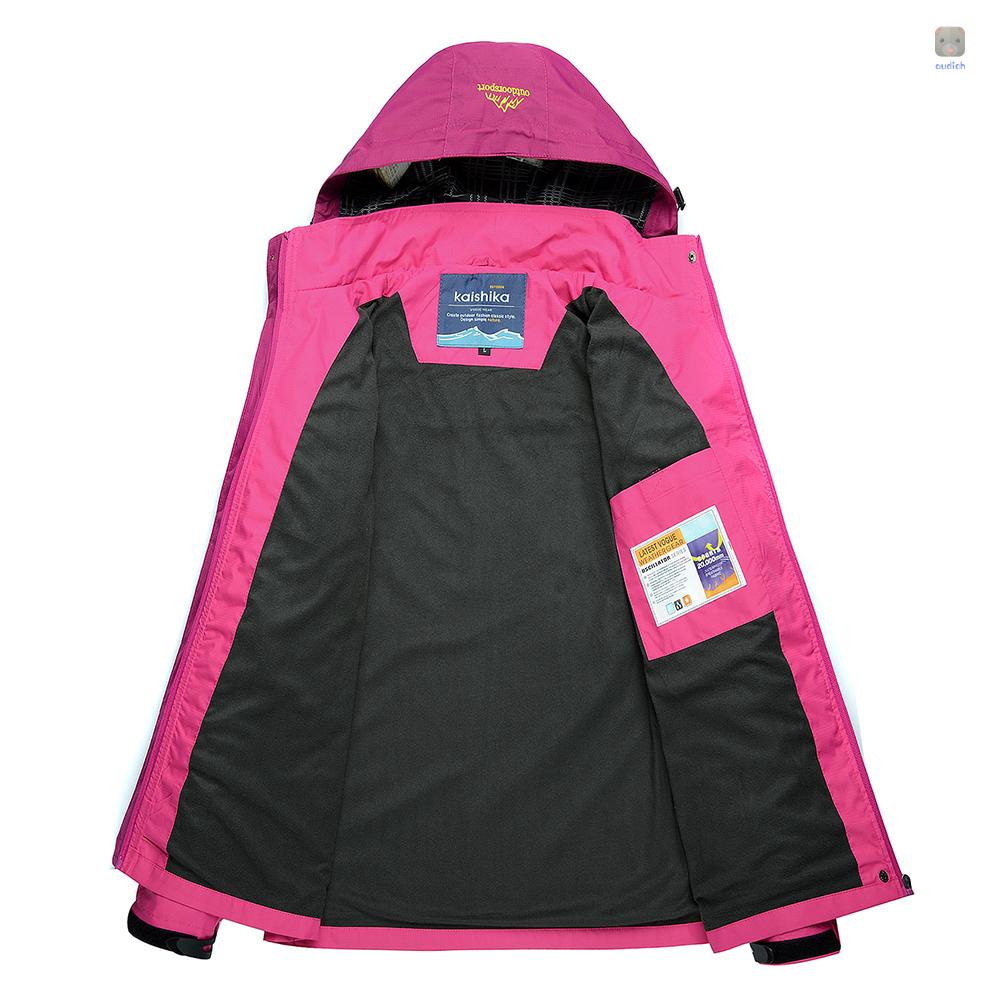 Áo Mưa Thể Thao Chống Gió Chống Nước Có Mũ Trùm Tháo Rời Được Hiệu Lixada Cho Nữ