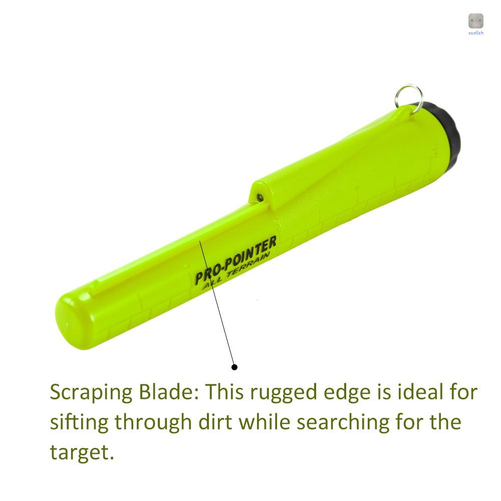 Máy Dò Kim Loại Cầm Tay Độ Nhạy Cao Chống Thấm Nước Có Đèn LED