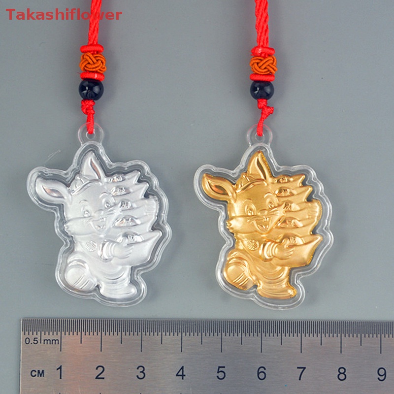 Đồng Xu Kỷ Niệm Năm Mới 2023 Có Mặt Vòng cổ Hình Thỏ Hoàng Đạo Dễ Thương Xinh Xắn