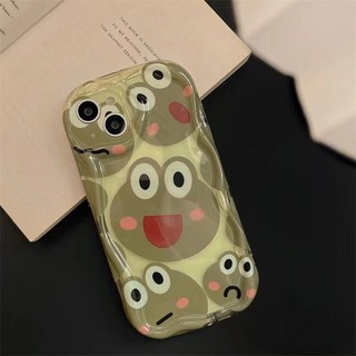 Ốp Điện Thoại Mềm Trong Suốt In Hình Chú Ếch Dễ Thương Cho IPhone 8Plus Xr / xsmax 14Plus / 12promax / 11
