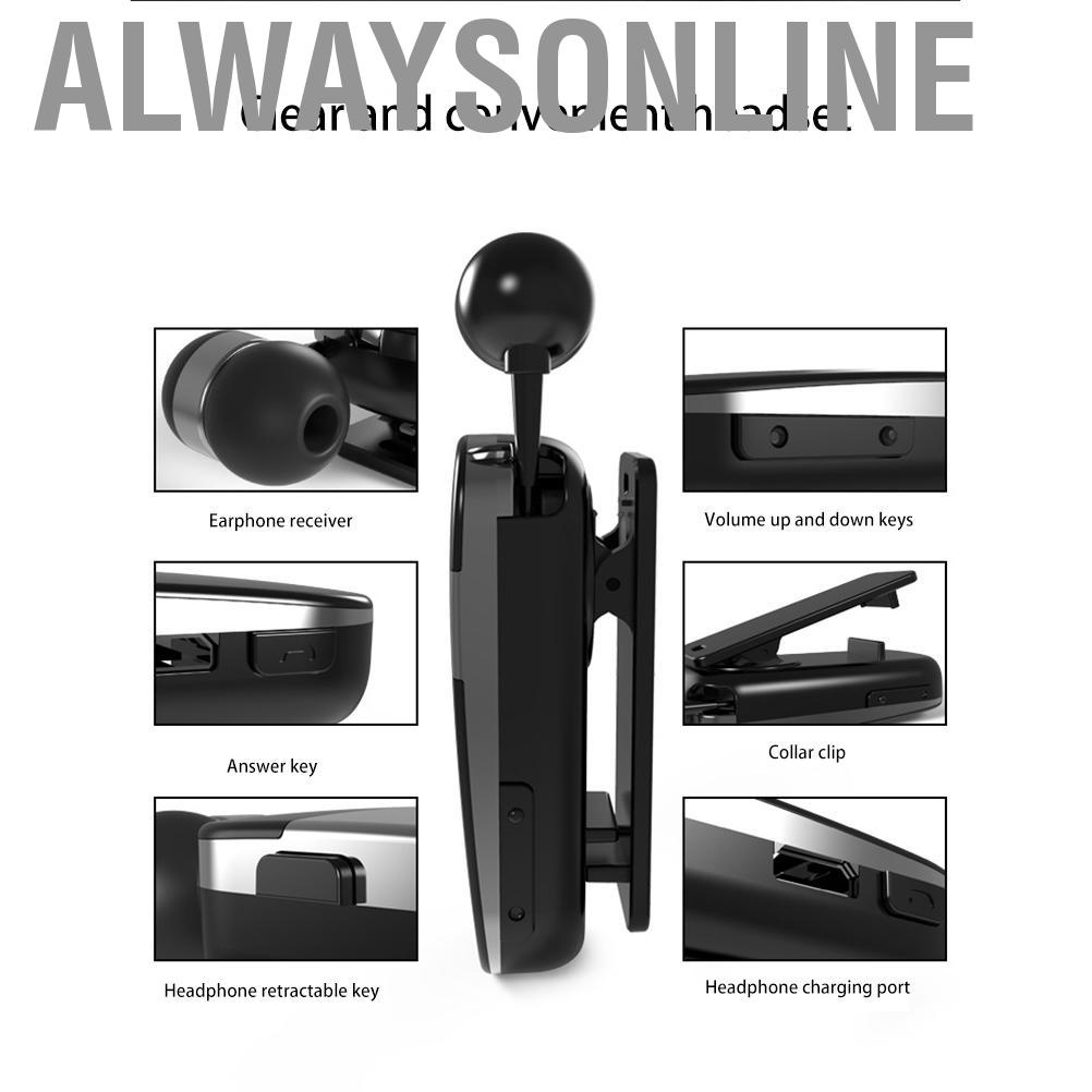Alwaysonline K53 Headset  Pull Cord Lavalier Type 5.0
