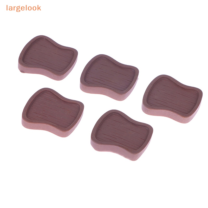 Set 5 Khay Nướng Bánh Mini Bằng Gỗ Màu Sắc Dành Cho Nhà Búp Bê