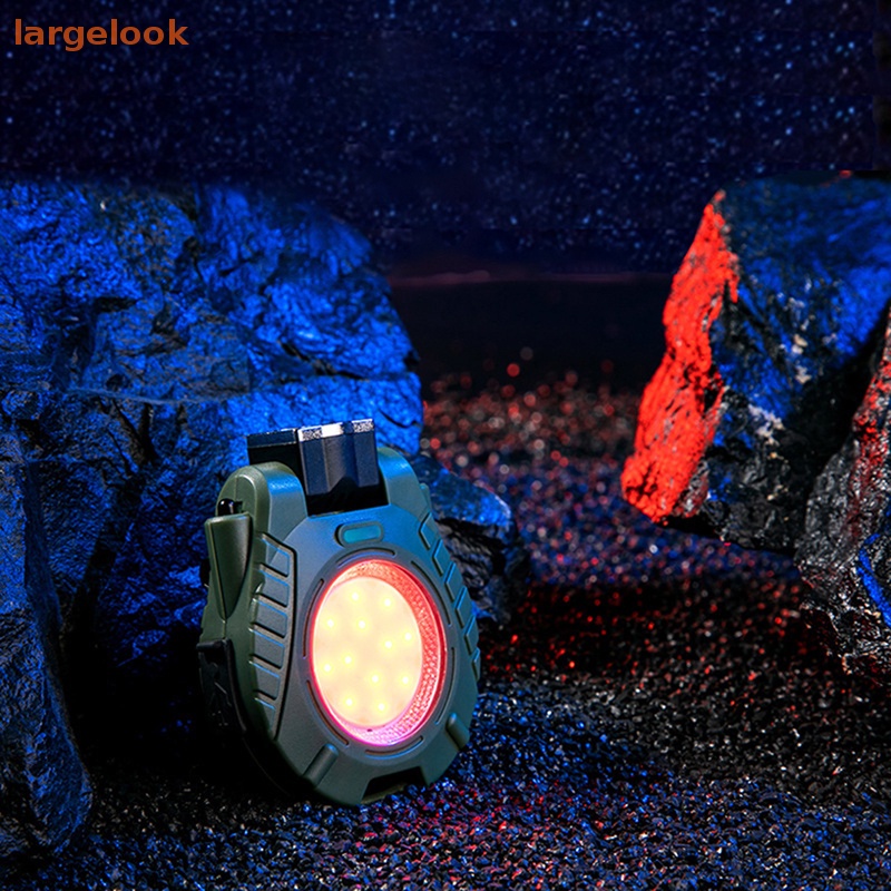 Đèn Pin Mini 6WCOB XPE Kẹp Mũ Lưỡi Trai al