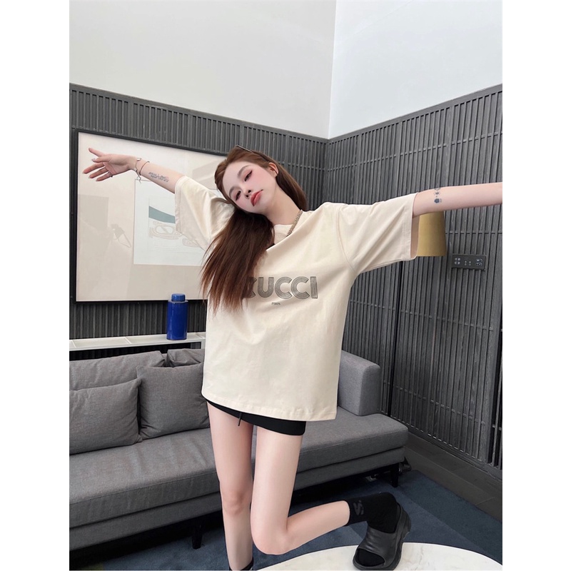 Áo Thun Tay Ngắn In Logo G-c88-C Thời Trang Đường Phố Cá Tính