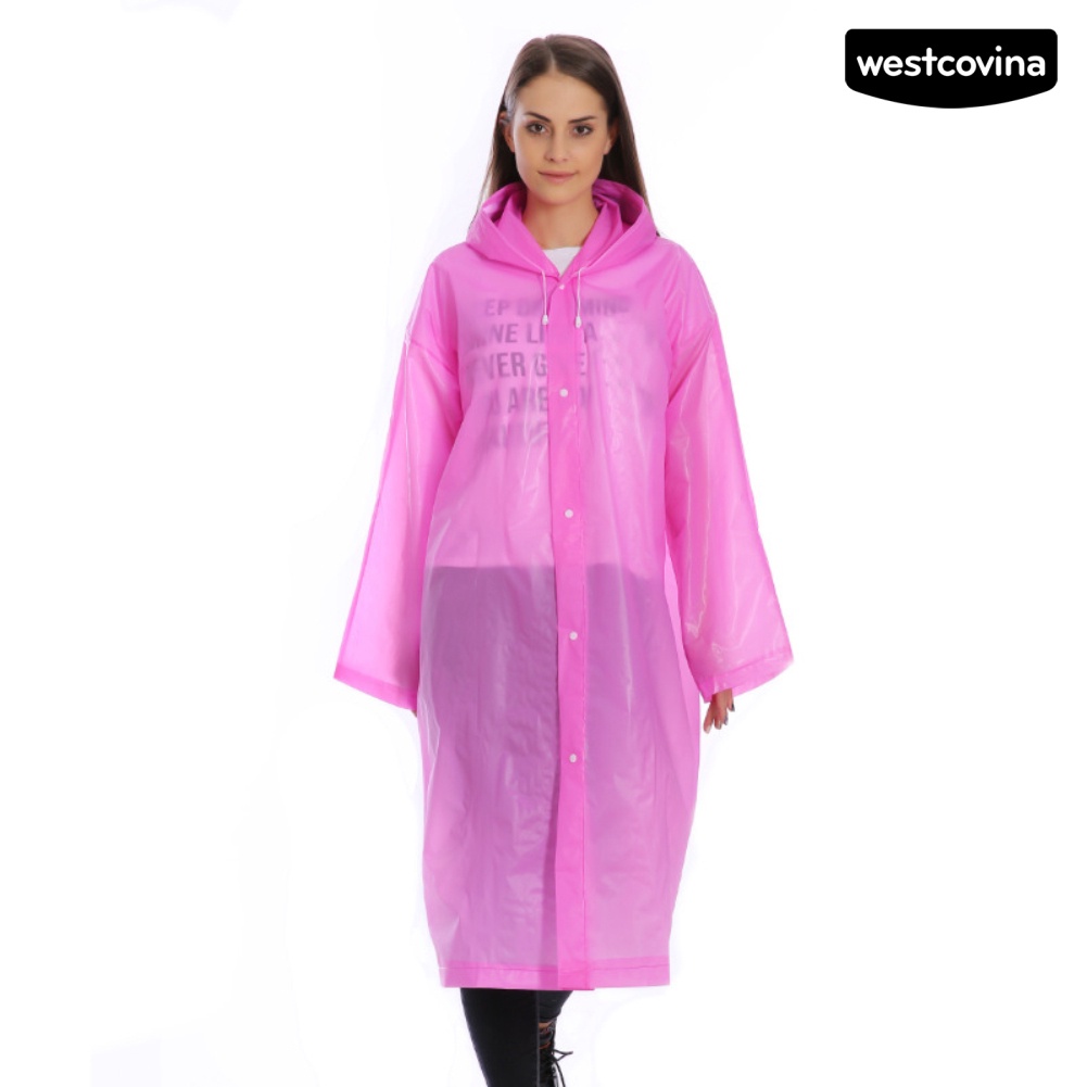 [COD]☁Áo Mưa Di Động Có Mũ Trùm Dày Dặn Chống Nước Có Thể Tái Sử