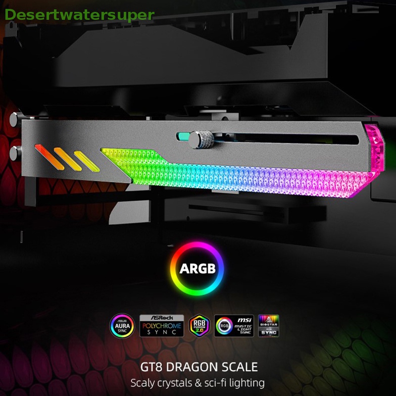 Phụ Kiện Giá Đỡ Đứng GT8 GPU 5V A-RGB Nhiều Màu Sắc