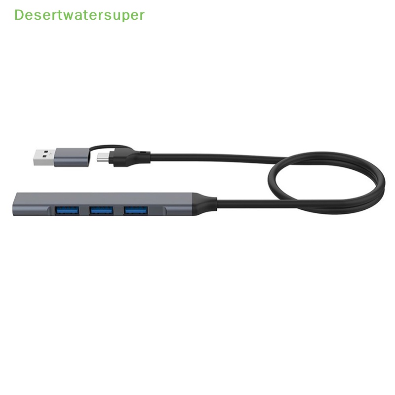 Bộ Chia 4 Cổng USB 2.0 / USB 3.0 Tốc Độ Cao 5Gbps