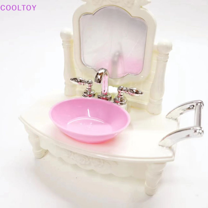 Mô Hình Nội Thất Phòng Tắm / Nhà Hàng Trang Trí Nhà Búp Bê Tỉ Lệ 1: 12