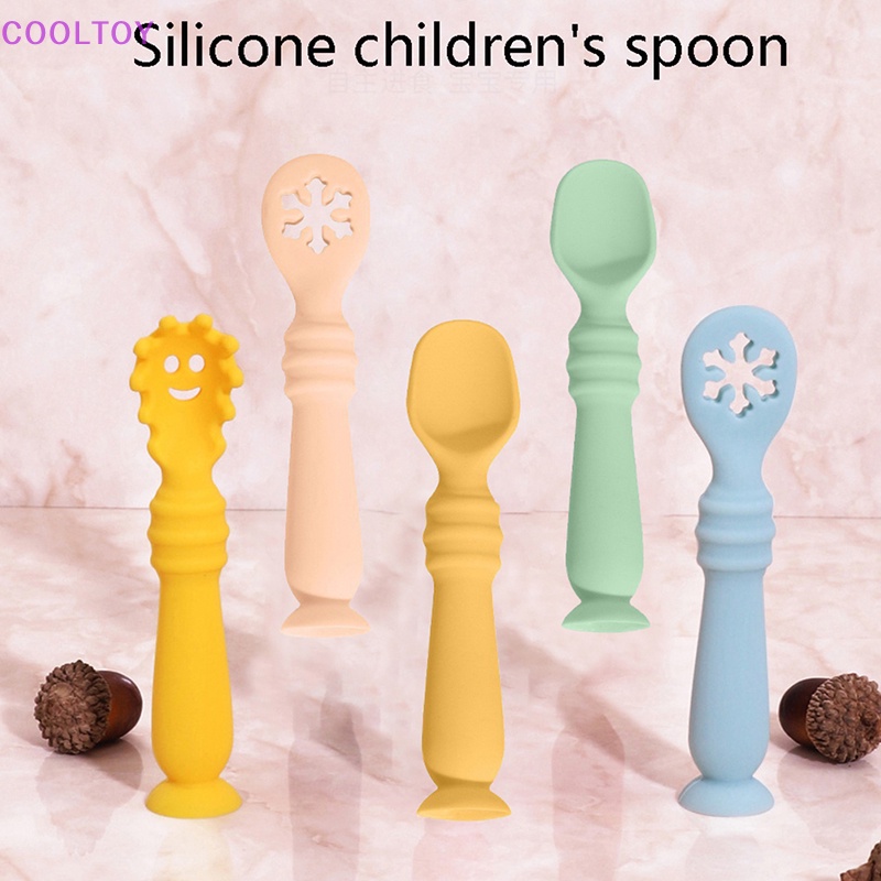 Cooltoy Bộ 3 Muỗng Tập Ăn Dặm Cho Bé Dễ Thương