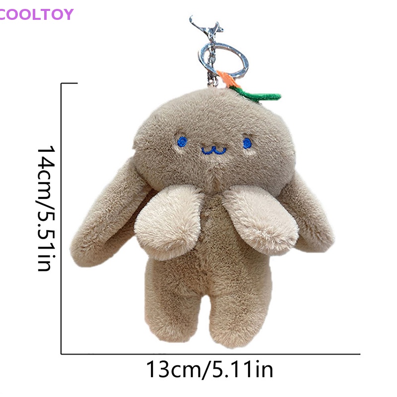 1 Móc Khóa Thỏ Nhồi Bông Hoạt Hình COOLTOY 14cm