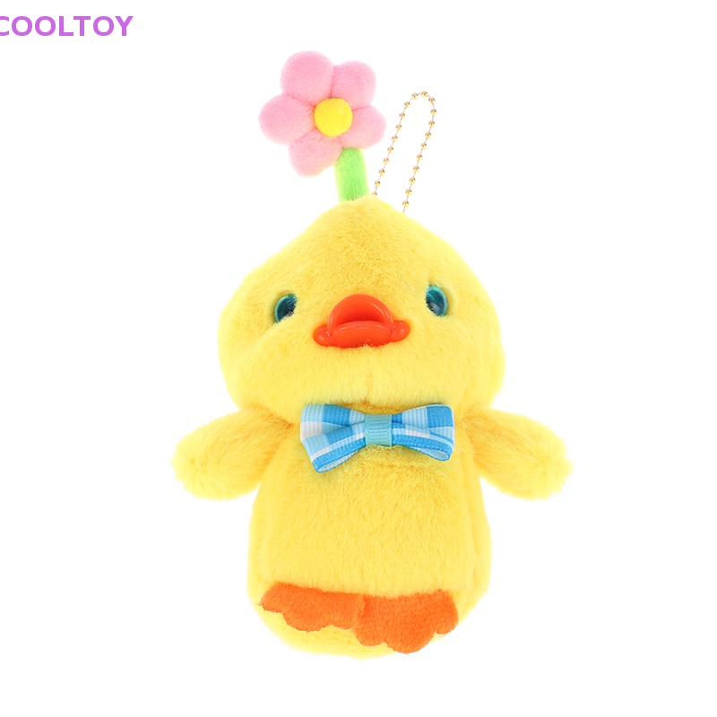 1 Móc Khóa Gà Nhồi Bông Hoạt Hình Đáng Yêu 12cm