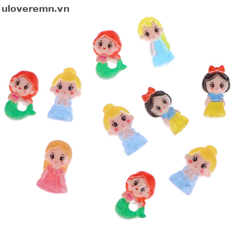 Set 10 Phụ Kiện Tóc Hoạt Hình Xinh Xắn Cho Bé Gái