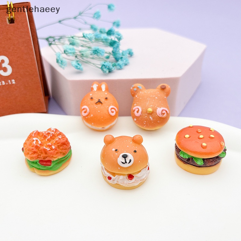 Set 5 Đồ Chơi Mô Phỏng Thức Ăn Xinh Xắn Dùng Để Trang Trí Nhà Búp Bê