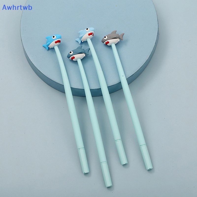 1 Cây Bút Bi Ngòi 0.5mm Hình Cá Mập Bằng Silicon Mới