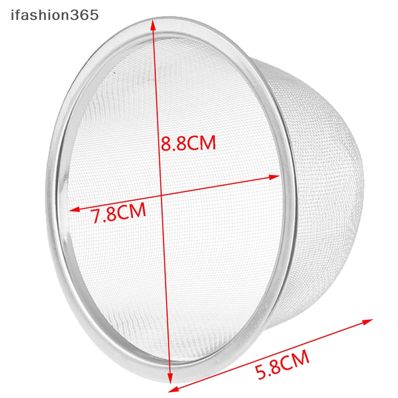 Dụng Cụ Lọc Trà Bằng Thép Không Gỉ Tái Sử Dụng Được ifashion365