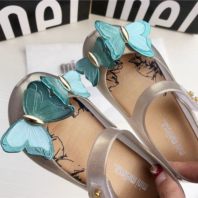 Giày Sandal Ba Chiều Phong Cách Công Chúa Melissa Phong Cách Mới Mùa Hè 2023 Cho Bé Gái